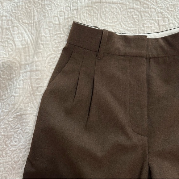 Aritzia Dark Brown Trousers - Picture 3 of 4